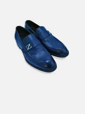 Zegna Hand-Buffed Sienna Flex Loafers